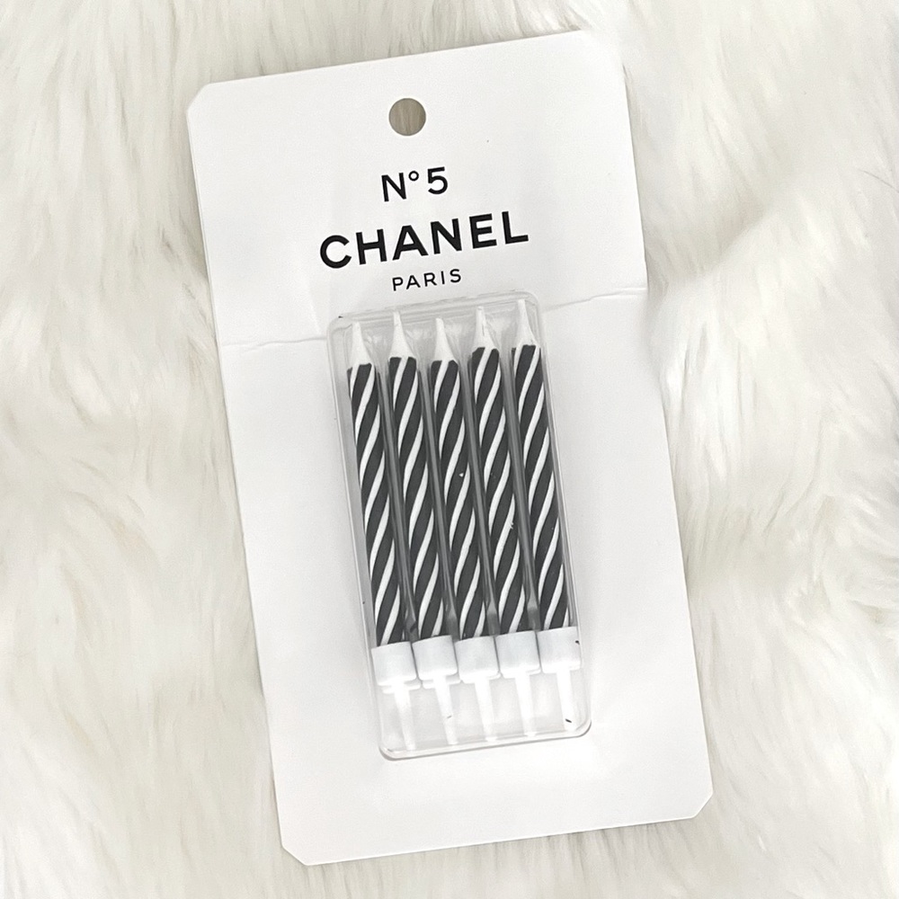 Chanel Limited Edition Factory 5 Birthday Candles